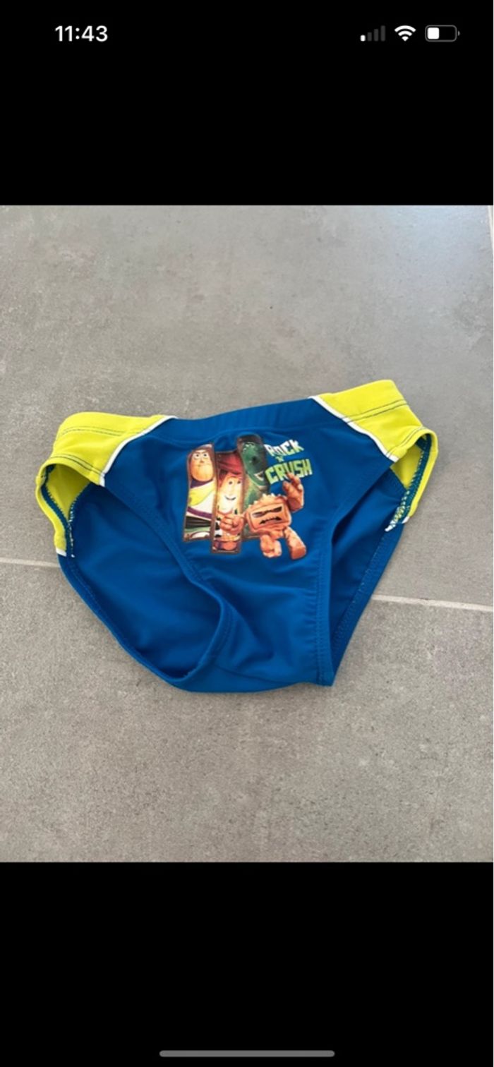 Slip de bain toy story 4 ans