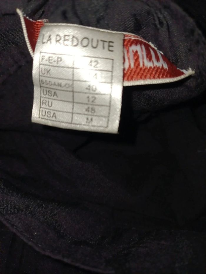 Jolie jupe avec motif (voir derrière photo), doublée - photo numéro 6