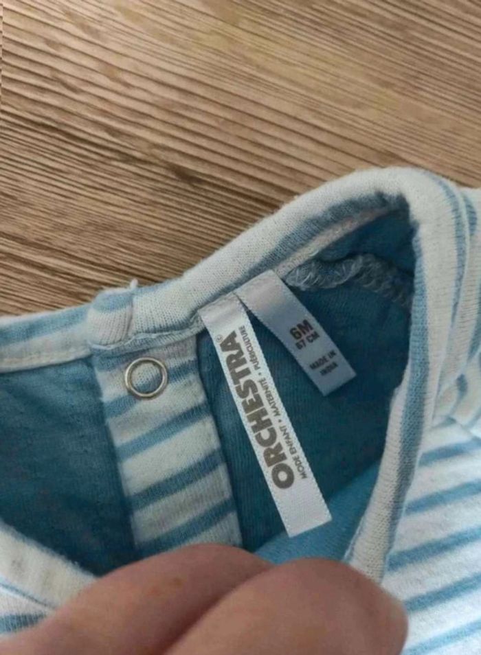 T-shirt  épais  6  mois  orchestra - photo numéro 3