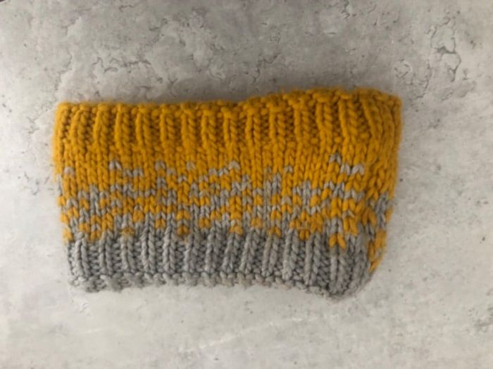 Snood jaune