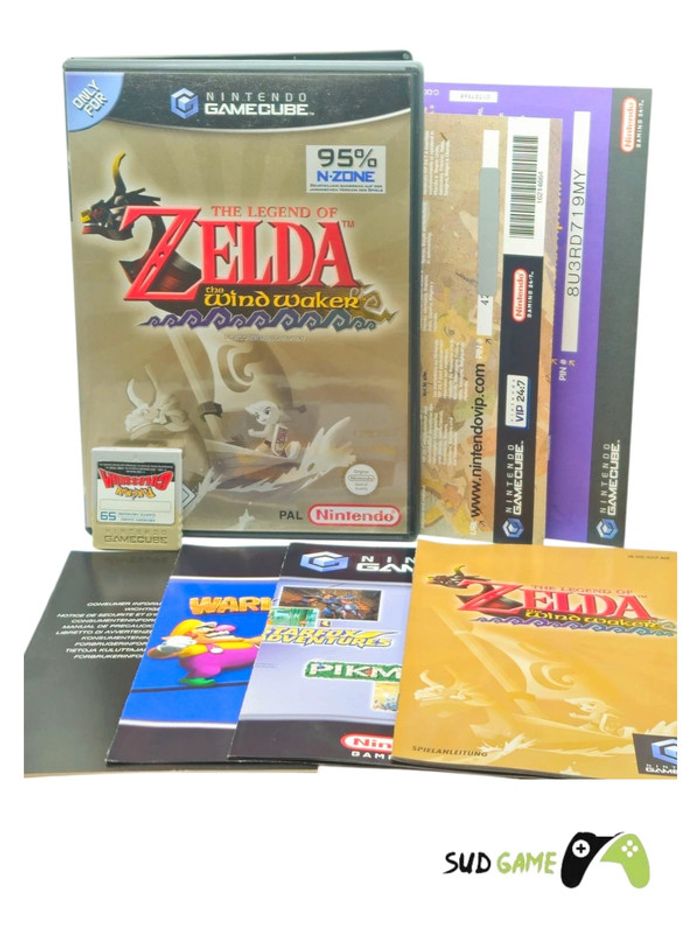 Nintendo Gamecube # Zelda WindWaker complet  🇩🇪