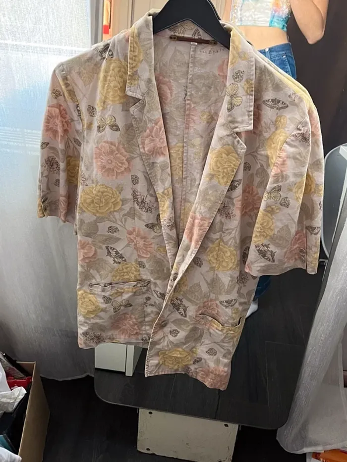 Blazer manche courte