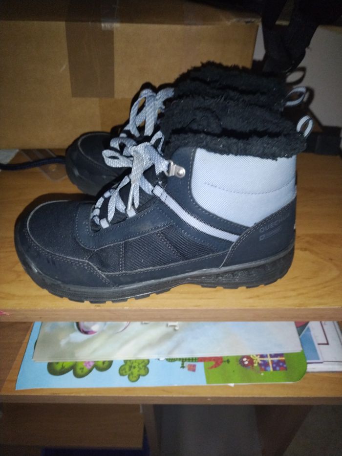 bottines enfant rembouré pour le froid - photo numéro 2