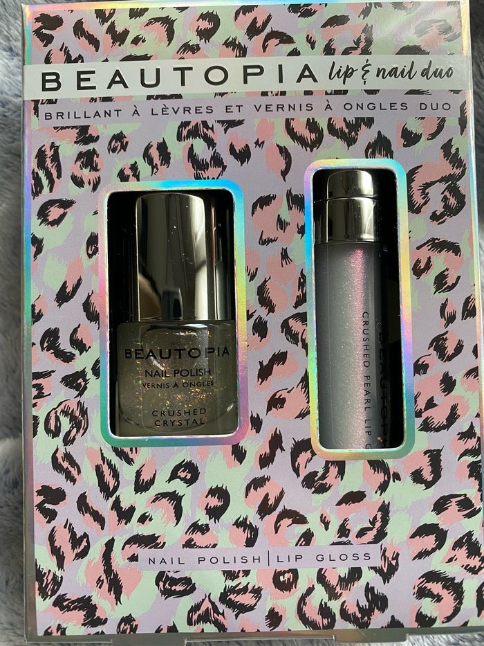 Coffret cadeau duo lèvres et vernis beautopia - photo numéro 2