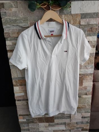 Polo blanc Tommy Hilfiger