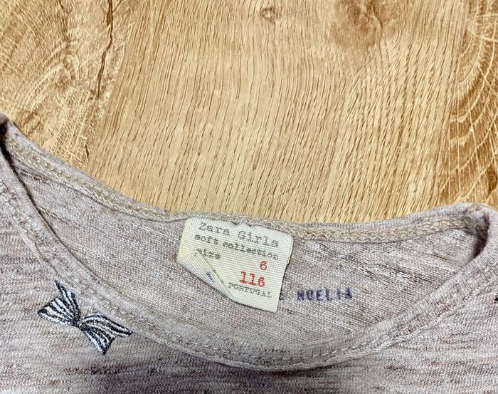 T shirt Zara 6 ans - photo numéro 2
