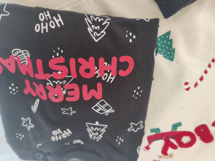 Sweat et tee shirt de Noël Gémo Taille 2-3 ans - photo numéro 2