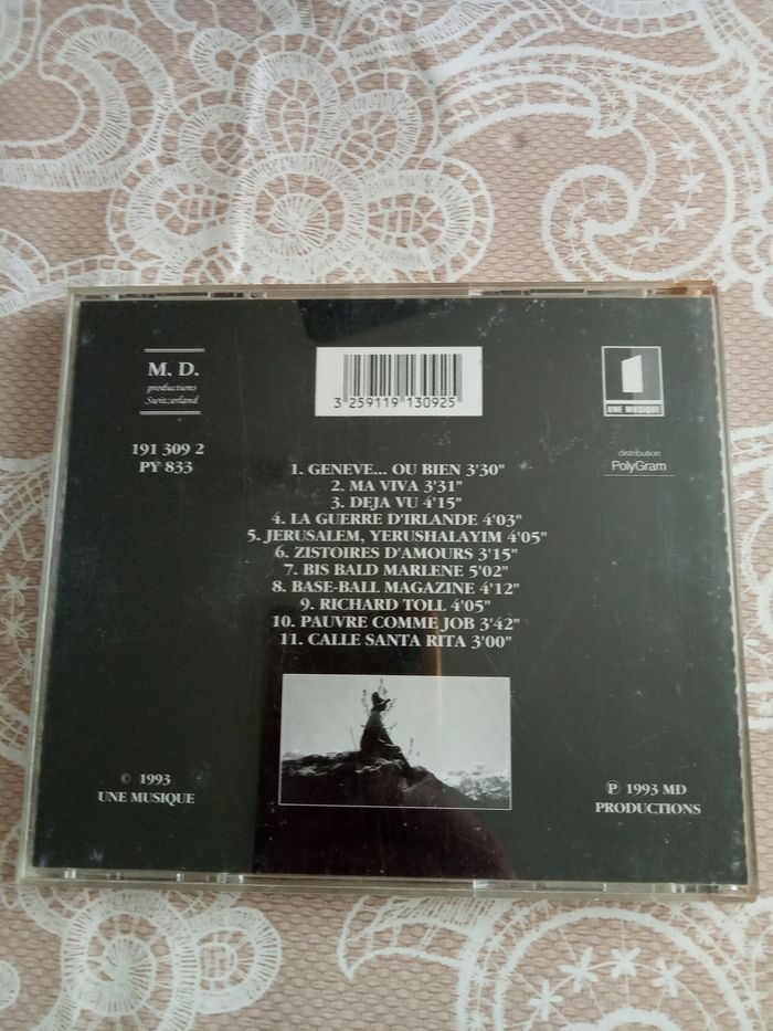 CD "Reconnaissances" de Marie Laforêt - photo numéro 2