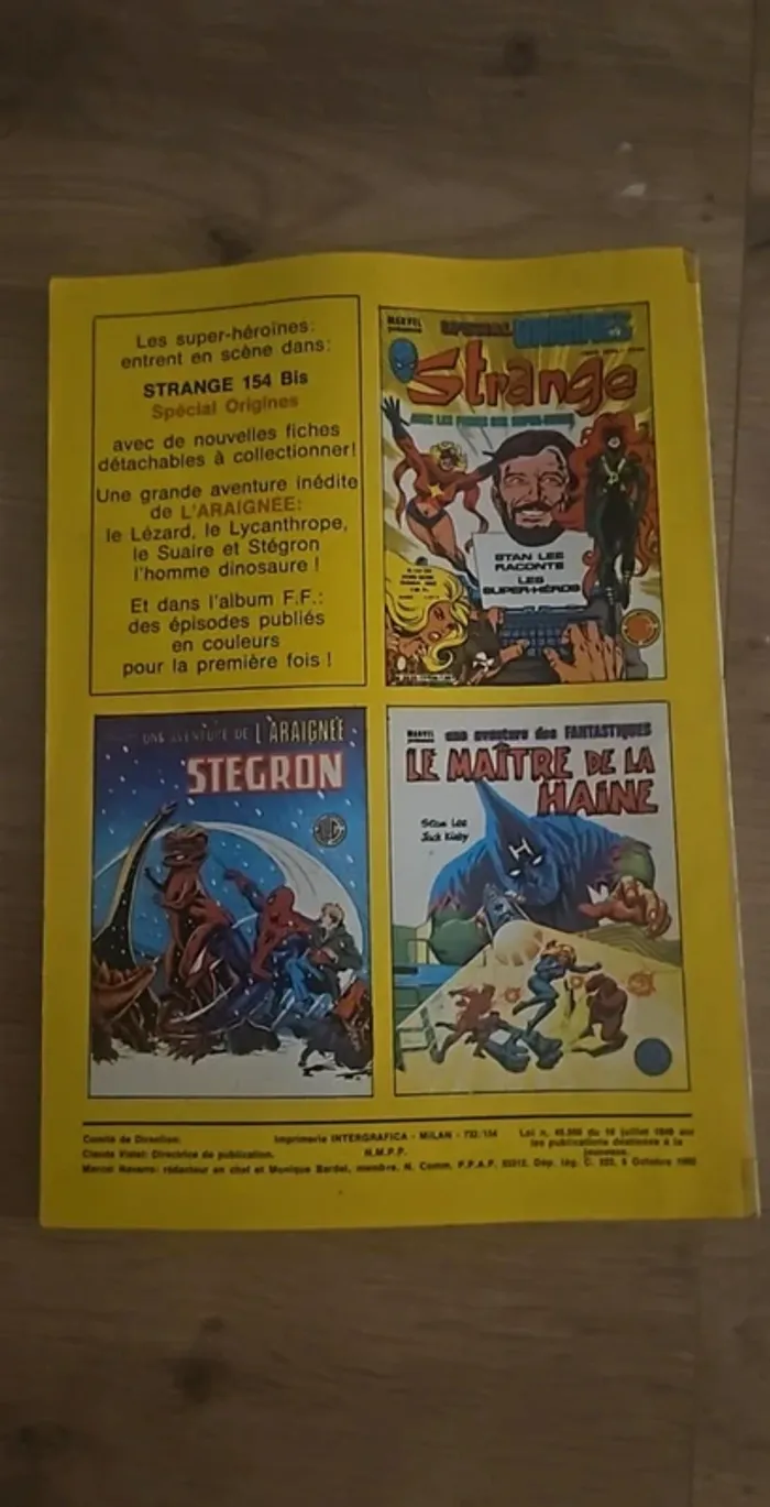Comics strange numéro 154 - photo numéro 3