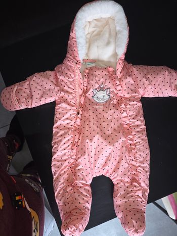 Combi chaude hiver Marie disney