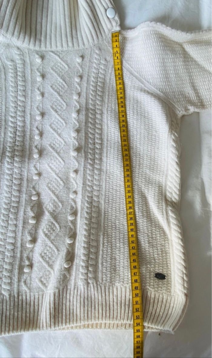 Pull Lacoste Blanc - photo numéro 2