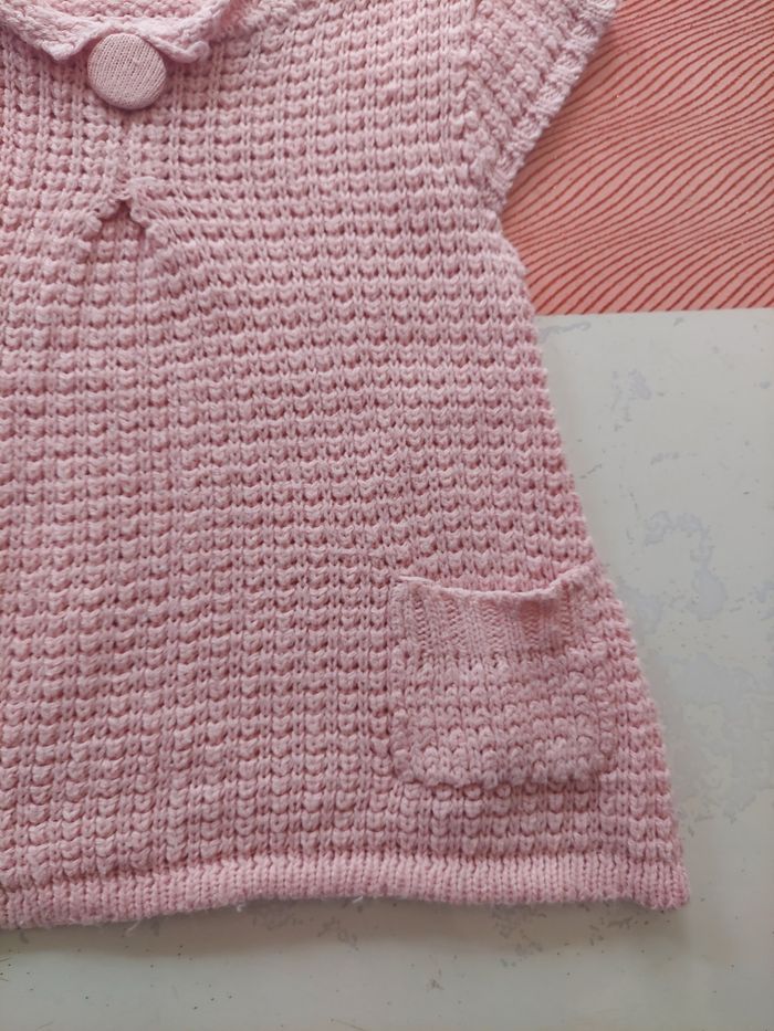 Petit pull sans manches 4ans - photo numéro 6