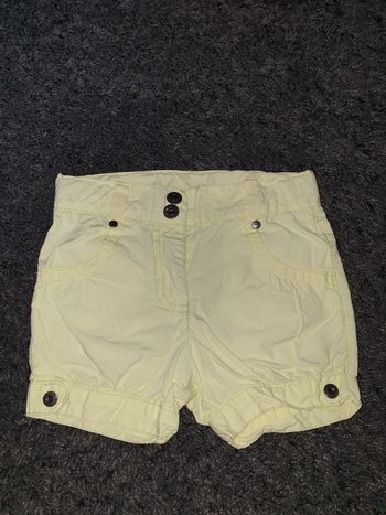 Short fille 12 mois Kiabi été