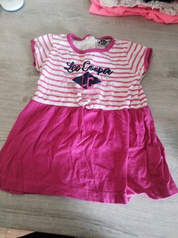 Robe à courtes manches