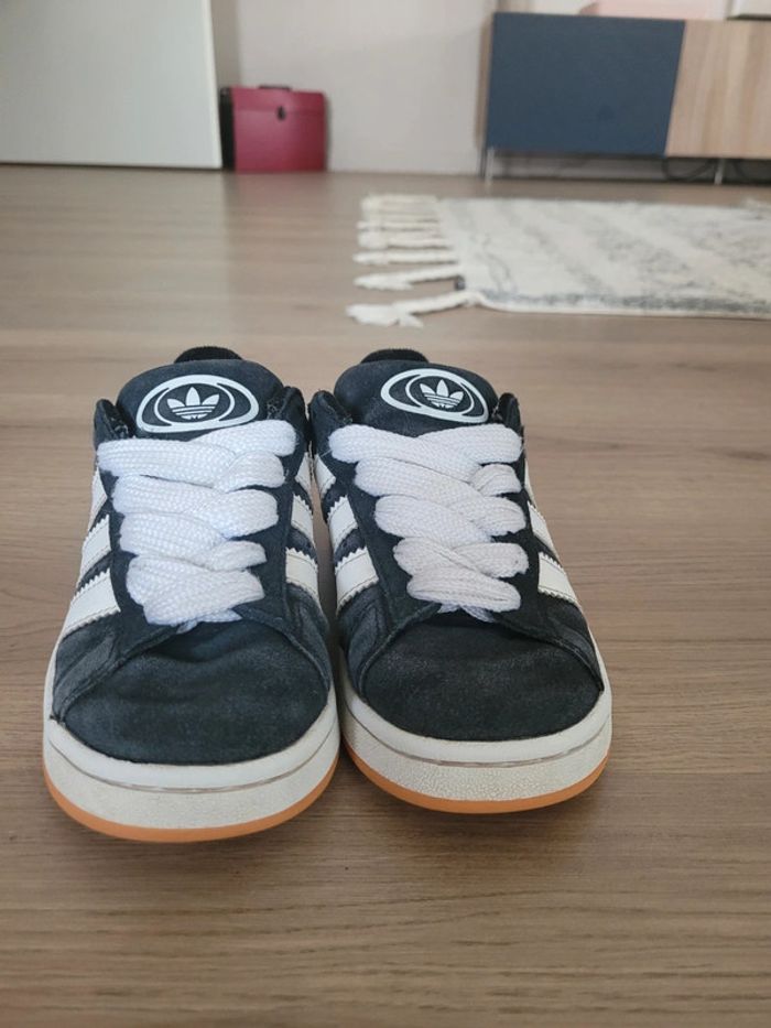 Baskets Adidas modèle Campus Noires - photo numéro 5