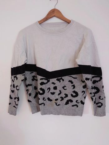 Pull taille 36/38 leopard - dressing trié par tailles