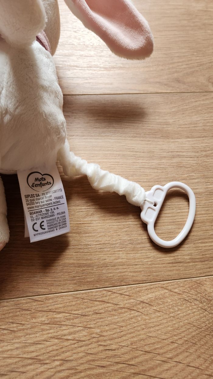 Lapin boîte à musique – peluche musicale bébé - photo numéro 3
