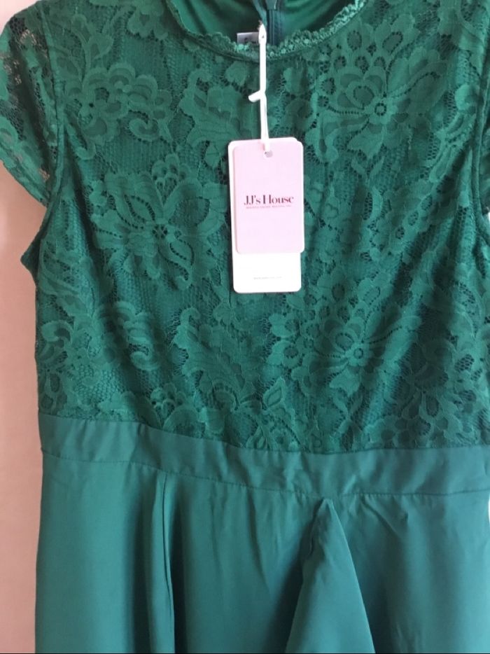 Robe habillée pour soirée neuve avec étiquette  marque JJ’House - photo numéro 7