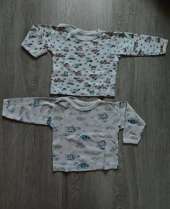 Lot de 2 haut 3-6 mois