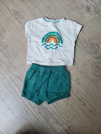 Ensemble short tee shirt