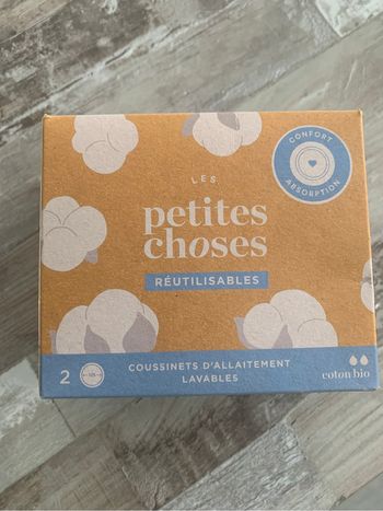 Coussinets d’allaitement lavables
