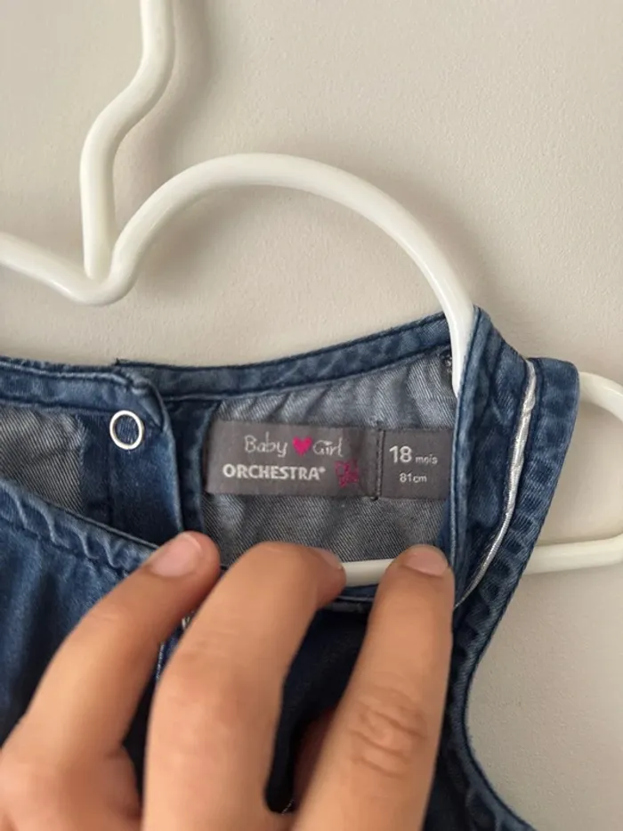 👗Robe - printemps été - bébé fille - 18 mois -orchestra - photo numéro 4