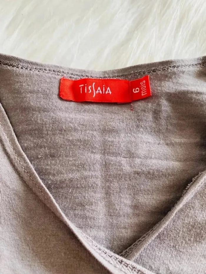 Gilet court boléro bébé fille 6 mois - photo numéro 2