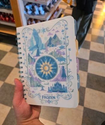 Cahier reine des neiges