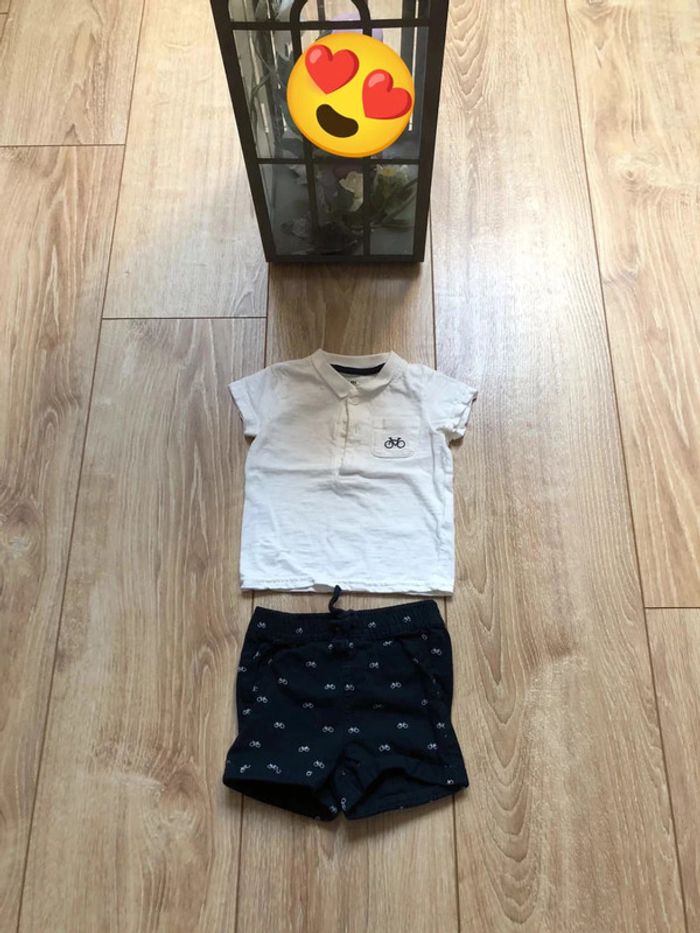 Ensemble été 9mois Kiabi