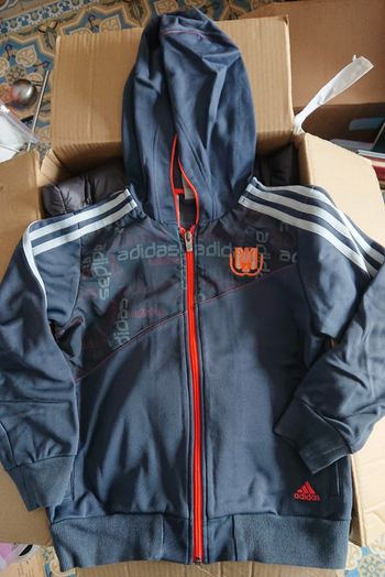 Veste, gilet zippé adidas rsca taille S / 9-10ans