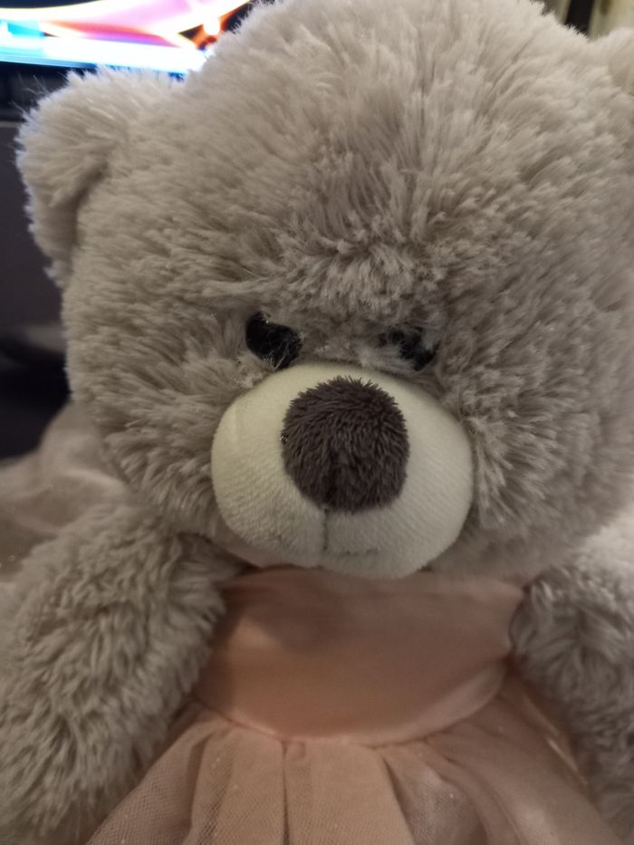 Peluche ours danseuse reppeto Paris Marionnaud 37cm - photo numéro 2