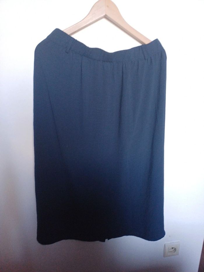 Jupe marine longue xl/42 de LH - photo numéro 4