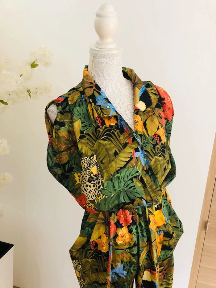 Combinaison imprimée neuve Zara neuve taille S - photo numéro 4