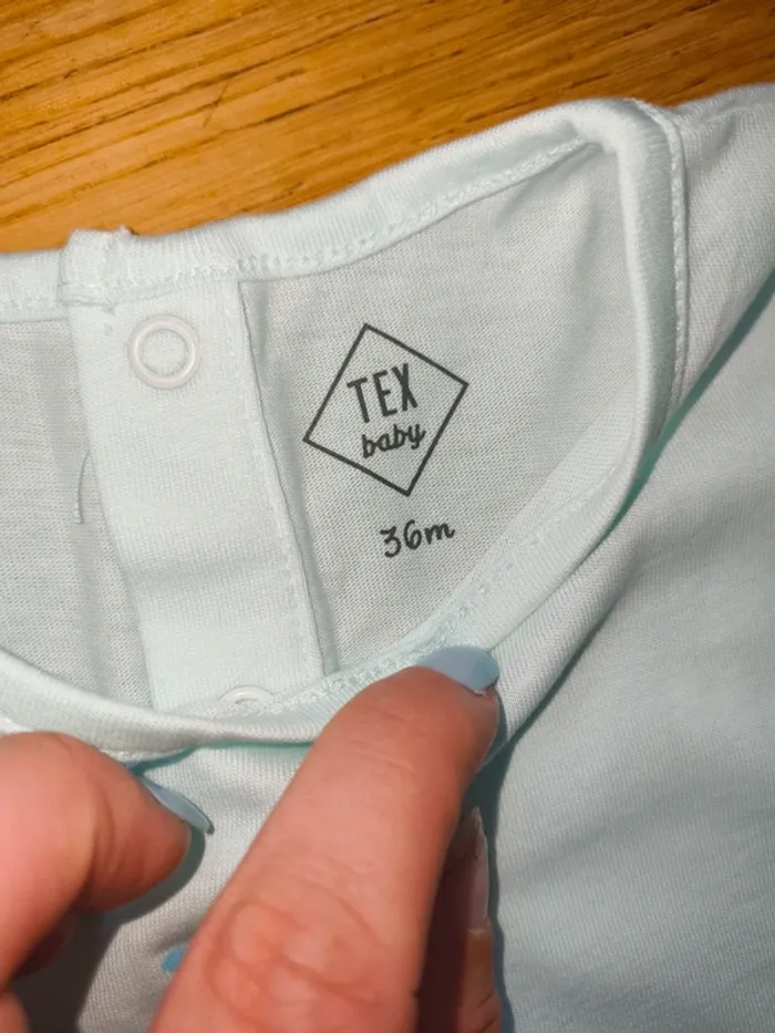Lot de débardeurs neuf sans étiquette fille 36 mois tex baby - photo numéro 5