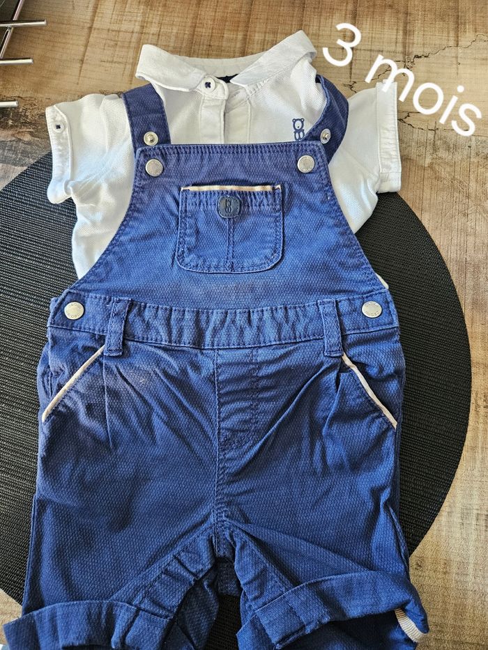 Lot de 7 salopettes 3 mois - photo numéro 2