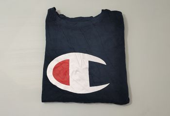 Vêtement Homme Sweatshirts Sweats pull bleu marine Champion Authentic taille XXXXL 4XL #Retrostreet