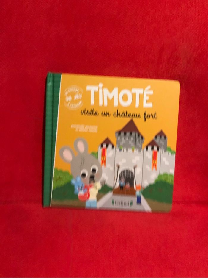 Livre Timoté visite un château fort
