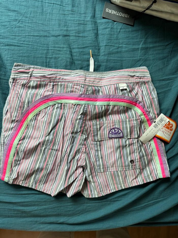 🩳 Short de bain Sundek homme – Rayé multicolore - photo numéro 2