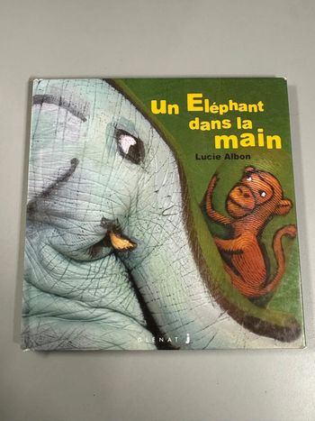 Livre un éléphant dans la main