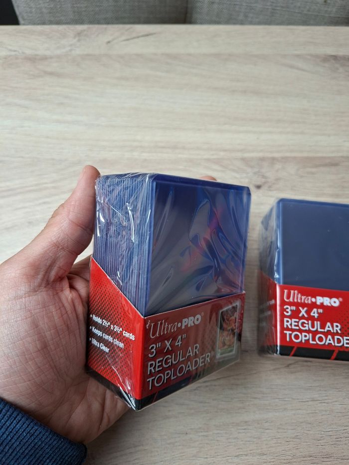 Lot de 50 toploaders protection rigide pour cartes Pokémon ultra pro - photo numéro 2