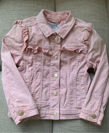 Jolie veste rose pale 5 ans