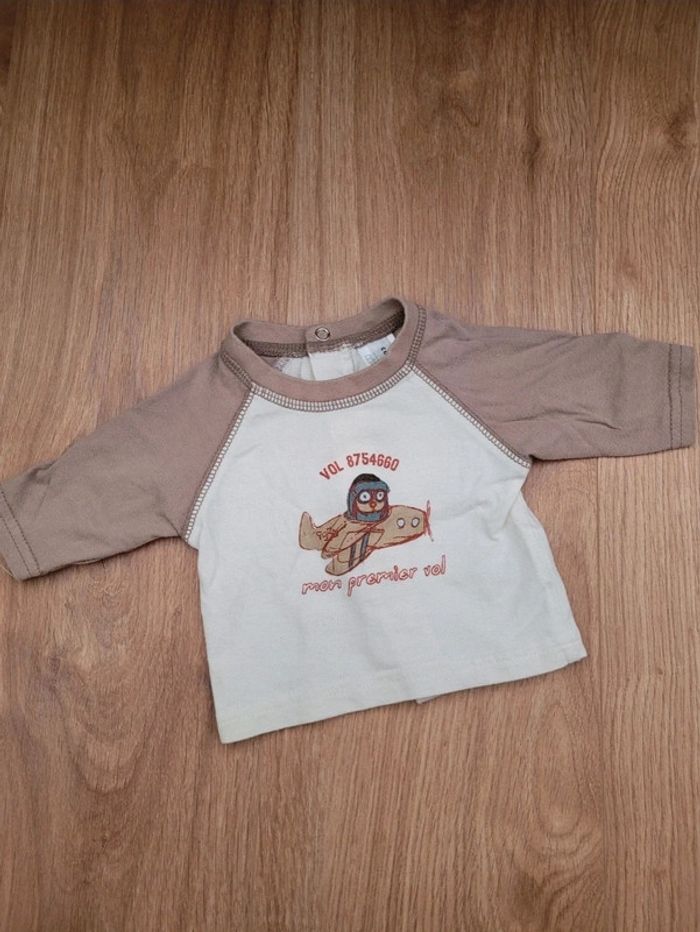T-shirt garçon Cocoon 1 mois