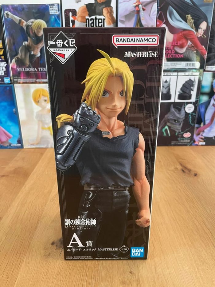 FullMetal Alchemist - Ichiban Kuji Masterlise - Figurine Lot A Edward Elric