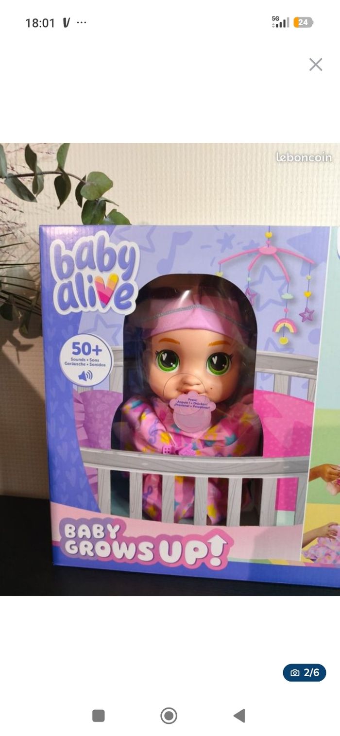 Poupée baby alive - photo numéro 2
