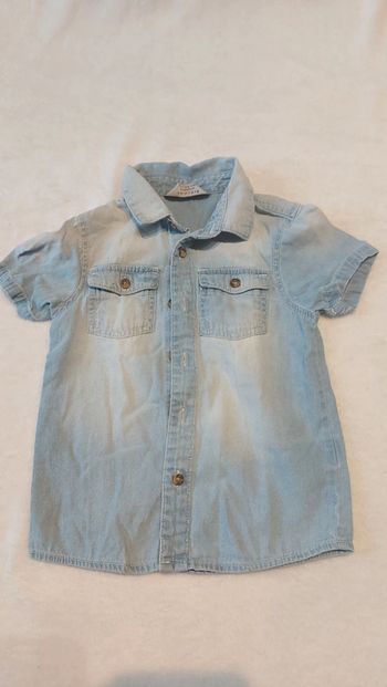 Chemise garçon Jeans 2 ans