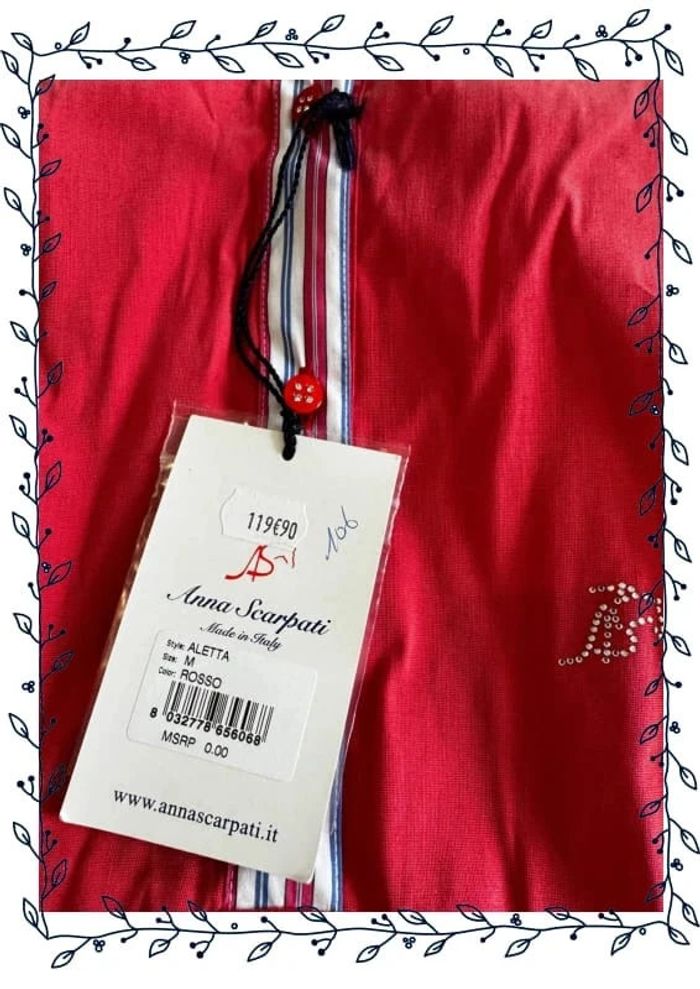 Chemise rose sans manche Anna Scarpati, taille M, valeur 120€ - photo numéro 2