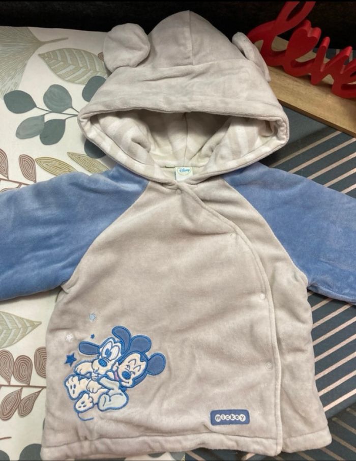 Veste Mickey 12 mois - photo numéro 2
