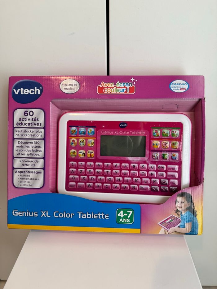 Tablette Genius Xl VTECH couleur rose cadeau Noël 🎅🎄