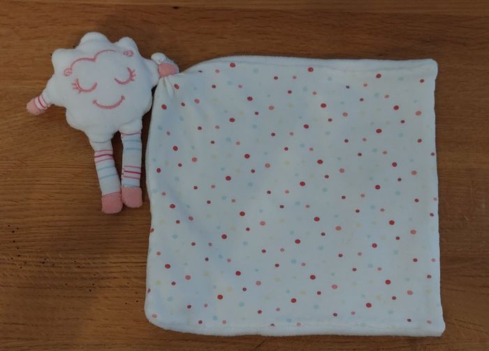 Doudou plat Nuage brioche - La Halle - photo numéro 3