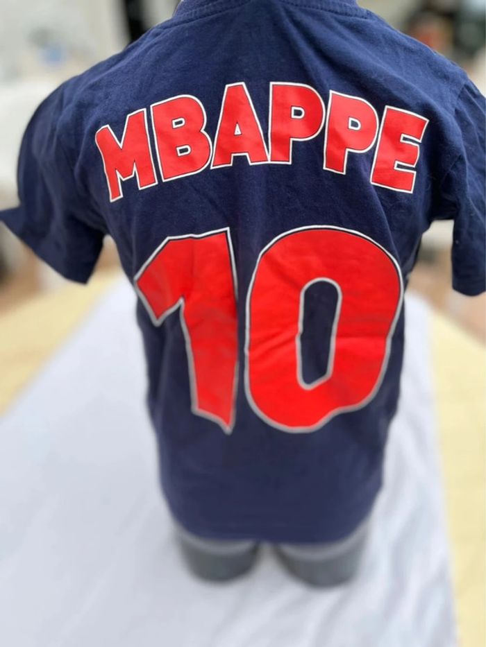 T shirt France M Bappe Numéro 10 - photo numéro 2
